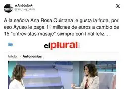 El gran amiguismo entre Ana Rosa Quintana y Isabel D&iacute;az Ayuso
