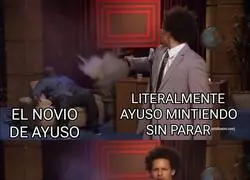 Ayuso no puede dejar de mentir