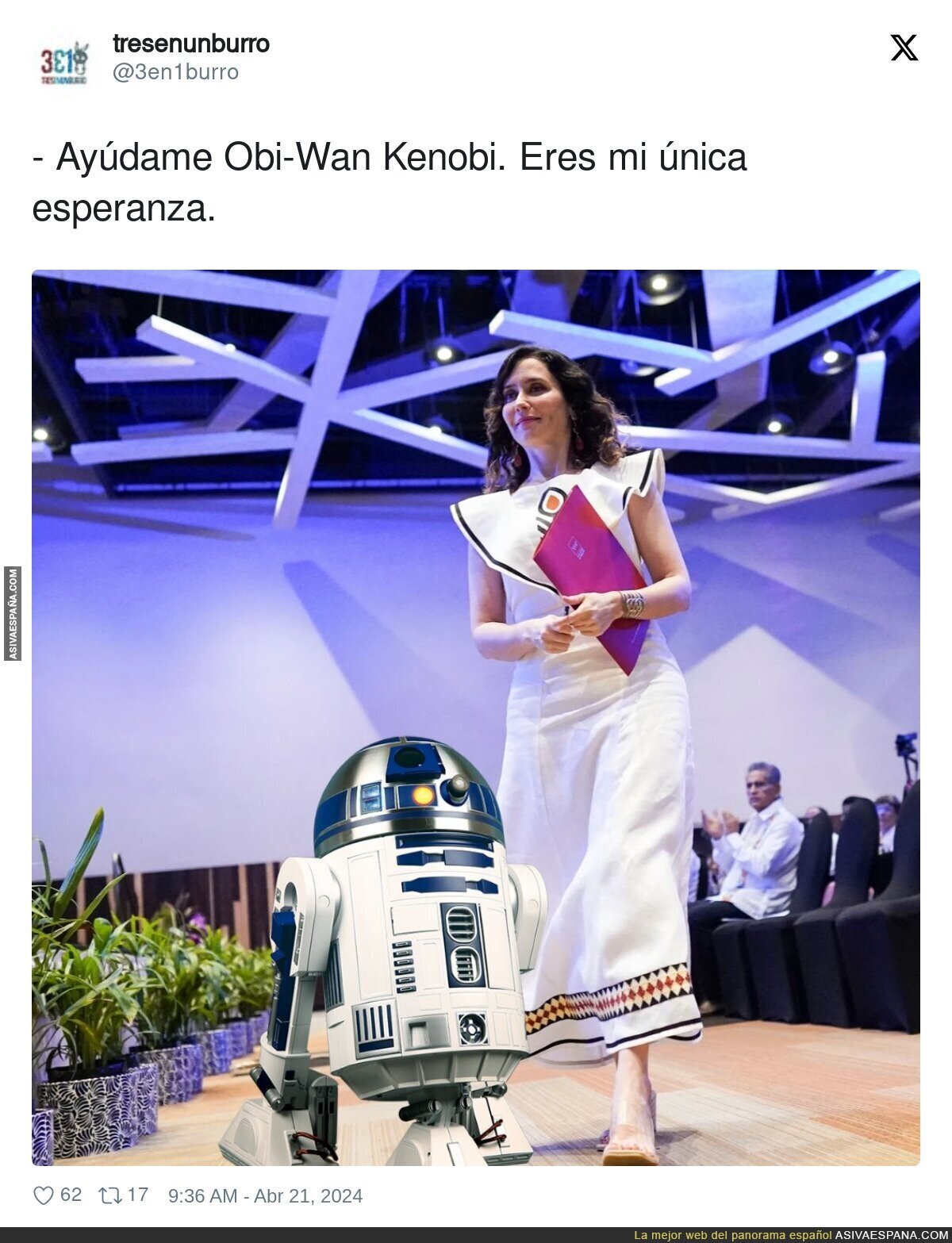 Curioso el outfit de Isabel