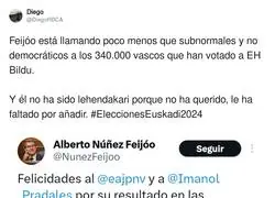 Feij&oacute;o no est&aacute; contento con nada