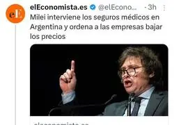 La gran medida de Milei