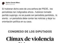El doble rasero que hay en pol&iacute;tica seg&uacute;n la ideolog&iacute;a
