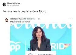 Ayuso dice una gran verdad