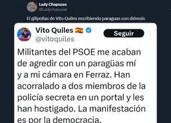 No os preocup&eacute;is; el "parag&uuml;as m&iacute;" est&aacute; bien