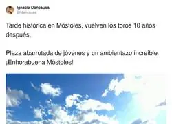 Los toros vuelven a M&oacute;stoles