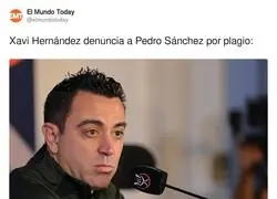 Pedro S&aacute;nchez ha copiado a Xavi