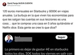 Los surrealistas gastos de los economistas