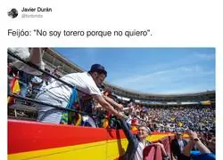 Las aspiraciones de Feij&oacute;o no tienen l&iacute;mite