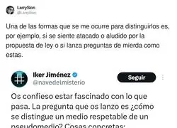 Las dudas de Iker Jim&eacute;nez