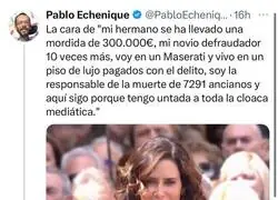 Pablo Echenique no est&aacute; para hablar mucho