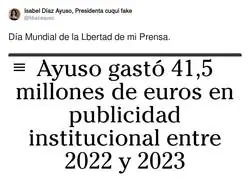Es el d&iacute;a de Ayuso