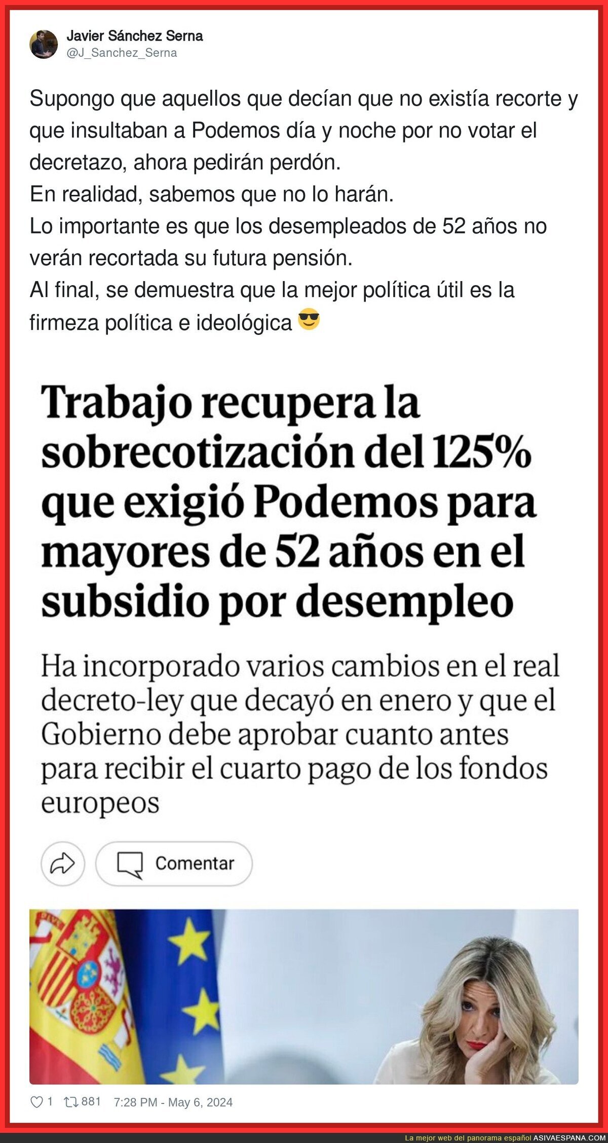 Podemos tenía razón con los mayores de 52 años
