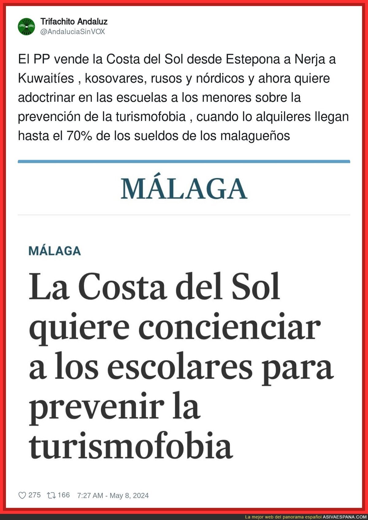 Tiene mala pinta el futuro de la Costa del Sol