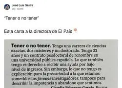 El triste presente que tenemos en Espa&ntilde;a con los grandes cualificados