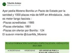 Juanma Moreno Bonilla no puede dejar de mentir