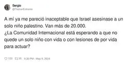 &iquest;A qu&eacute; esperan con el pueblo palestino?