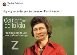 Putin se pasa a Eurovisi&oacute;n