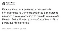Que verg&uuml;enza tenemos en Espa&ntilde;a
