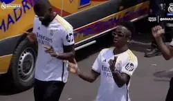 Este baile de Vinicius en la celebraci&oacute;n de LaLiga est&aacute; dando que hablar