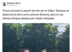 Iker Jim&eacute;nez y el f&uacute;tbol