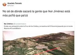 Iker Jim&eacute;nez descubre que entre dos puntos hay una l&iacute;nea recta