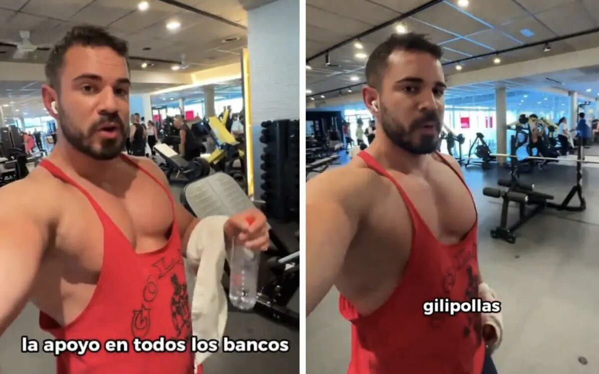 Esto le ha ocurrido a 'Cenando con Pablo' por ir casi desnudo a un gimnasio de Hospitalet