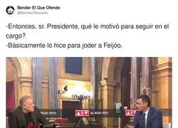 El &uacute;nico prop&oacute;sito de Pedro S&aacute;nchez