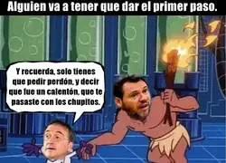 El que rompi&oacute; los puentes, que los arregle...