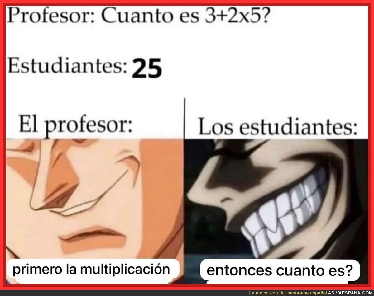 Caíste en la trampa profesor