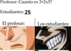 Ca&iacute;ste en la trampa profesor