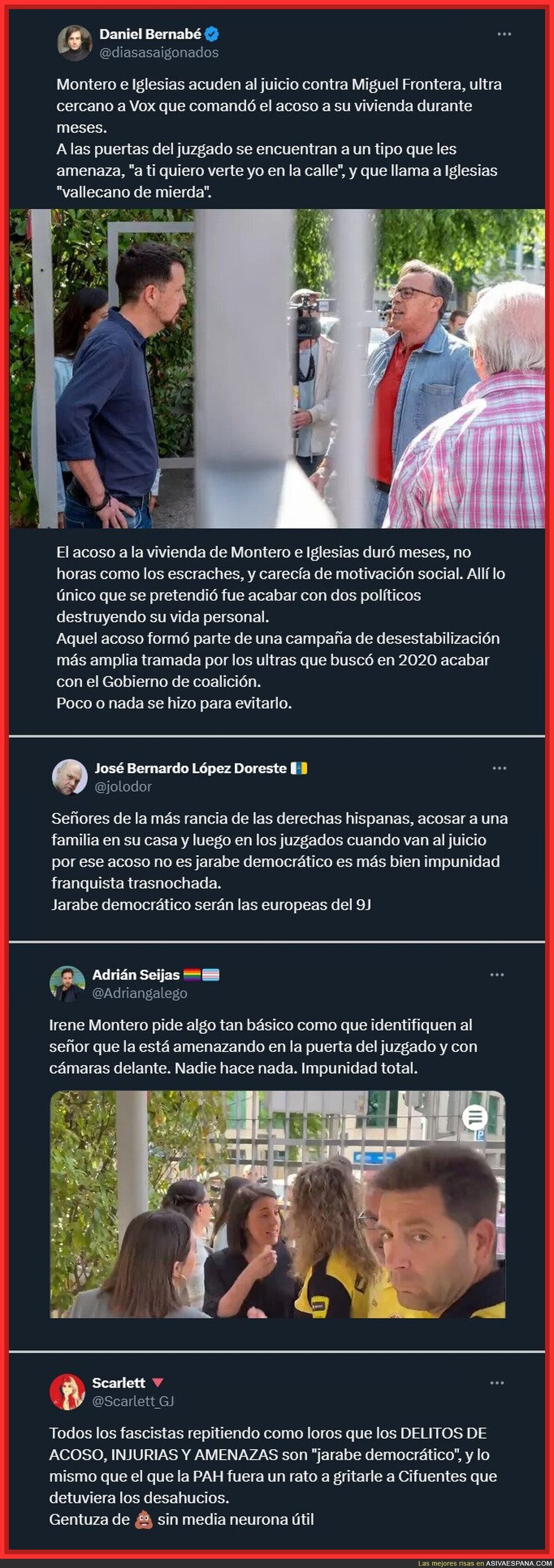 La demencia de los ultras: acudir a un juicio por acoso a acosar al acosado