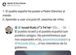 El pueblo israel&iacute; solo sabe usar la IA