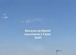 El momento &uacute;nico de los fans de Taylor Swift a las afueras del Bernab&eacute;u