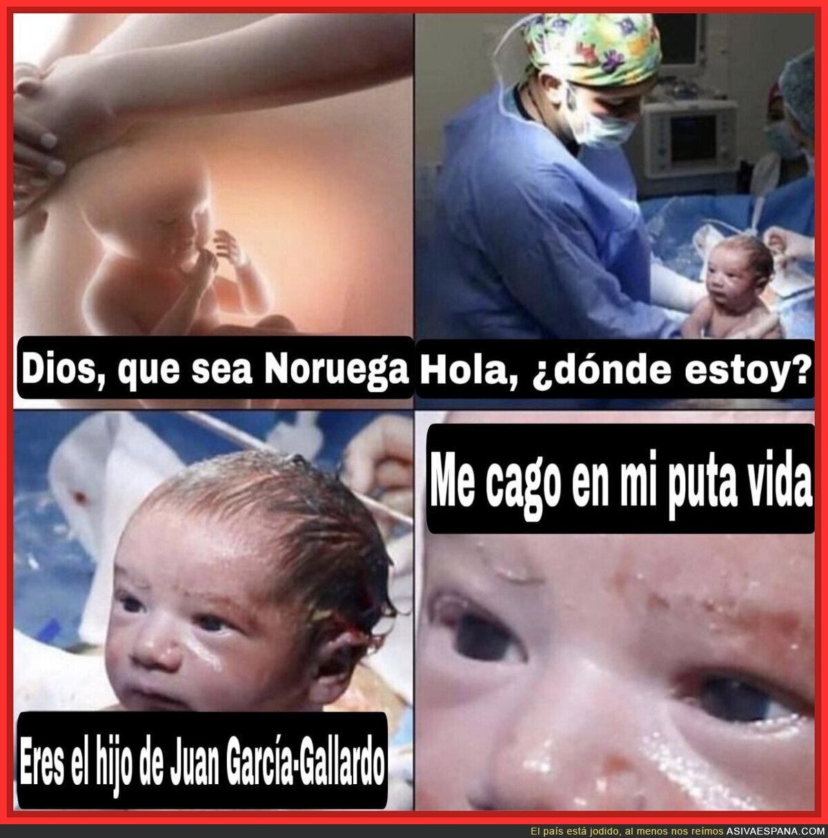 Una desgracia total