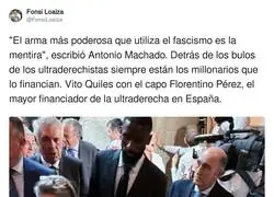 La simpat&iacute;a de Florentino hacia Vito Quiles
