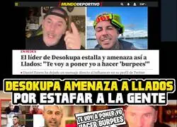 Estall&oacute; la guerra: Daniel Esteve amenaza a Llados