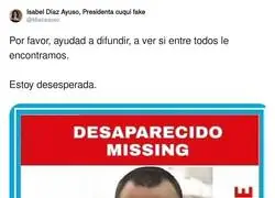 Un se&ntilde;or desaparecido
