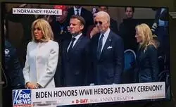 El momento surrealista de Biden en Normand&iacute;a