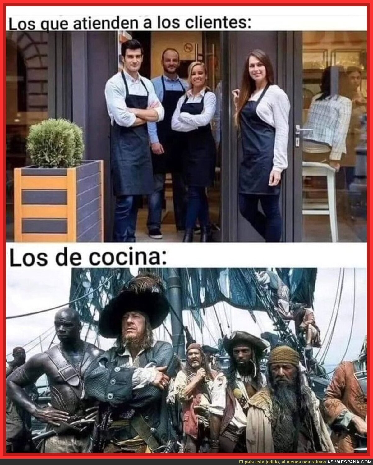 Las dos caras de la restauración