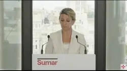 Yolanda D&iacute;az anuncia que deja su cargo como coordinadora de Sumar tras los malos resultados en las elecciones europeas: &ldquo;Siento que no he hecho las cosas que deb&iacute;a hacer&rdquo;