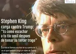 Lo dice Stephen King, m&aacute;xima autoridad en psic&oacute;patas criminales