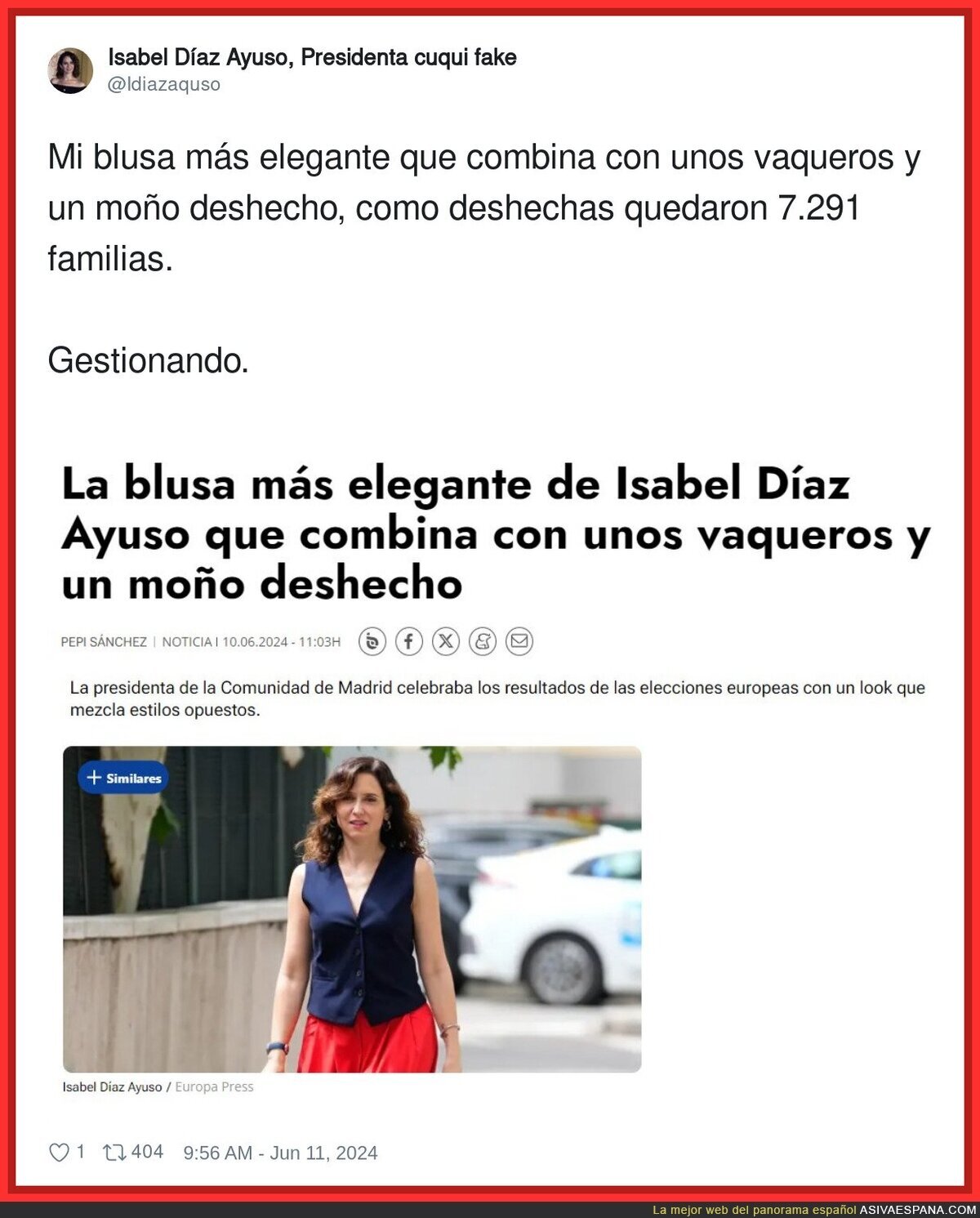 La moda de Ayuso