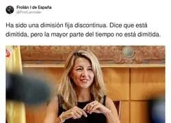 Surrealista lo de Yolanda D&iacute;az