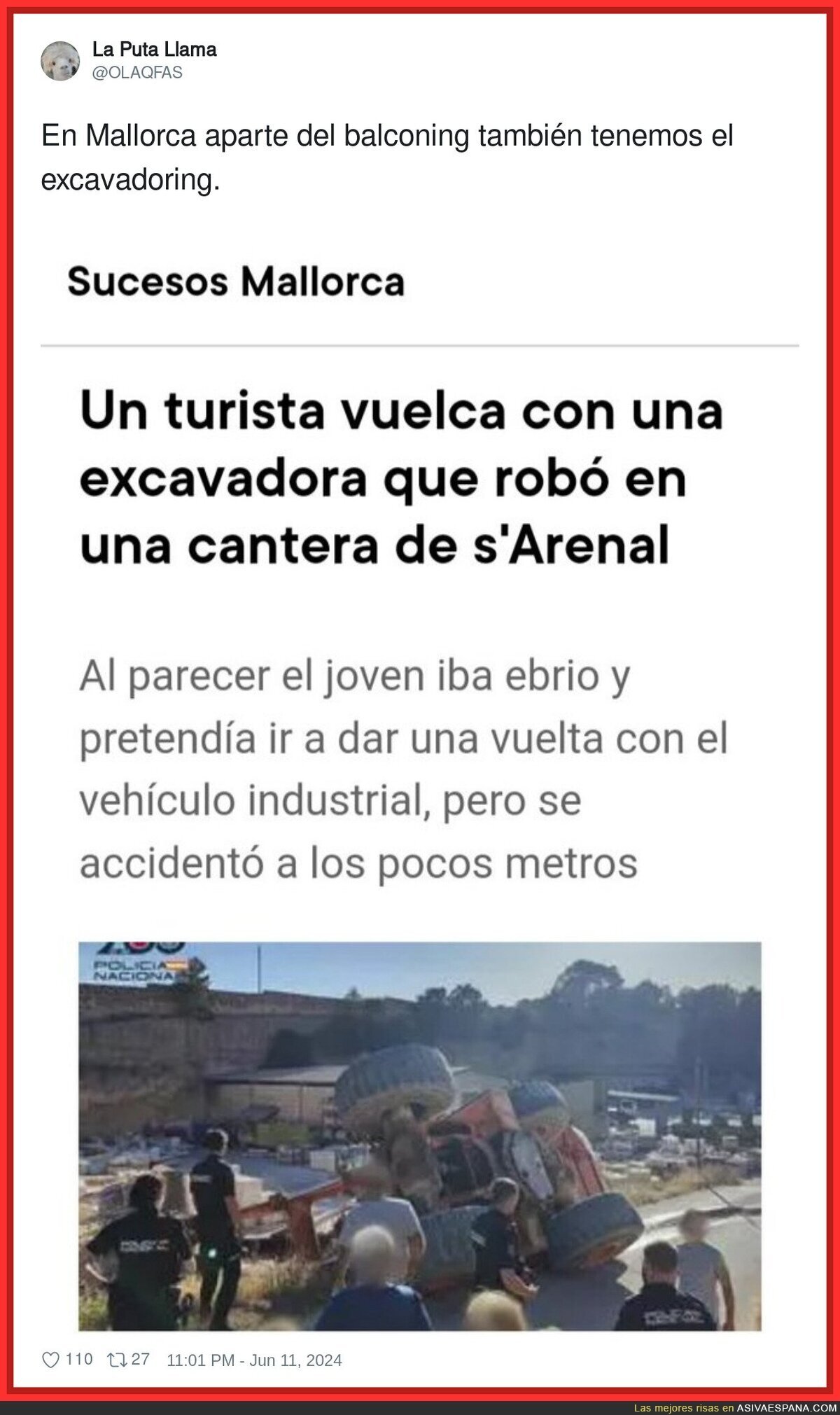 En Mallorca viven la vida al límite