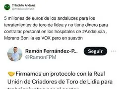 Las prioridades que hay en Andaluc&iacute;a