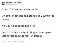 El almac&eacute;n del juez Peinado