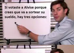 Sobre Alvise P&eacute;rez y el sueldo que sortear&aacute;