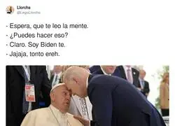 Biden es un cachondo