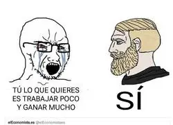 La verdad es que quiero trabajar poco, d&oacute;nde est&aacute; el problema