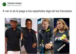 Los deportistas franceses dan un paso al frente